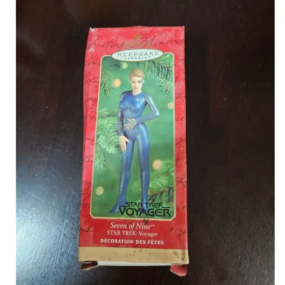 Vintage Hallmark Star Trek Voyager Seven Of Nine 2000 Keepsake Ornament